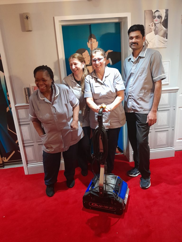 Installation of a Duplex floor cleaning machine in a care home